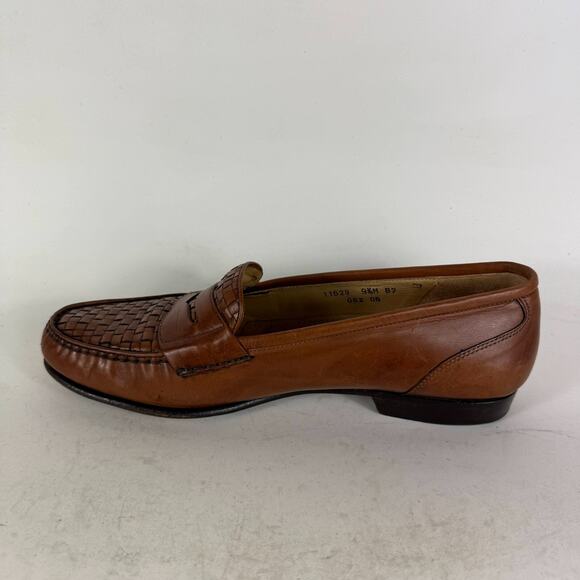 Cole Haan Penny Loafers Men\'s 9.5 Brown Leather Slip-On Round Toe Classic Casual main image 10
